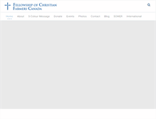 Tablet Screenshot of fcfcanada.org